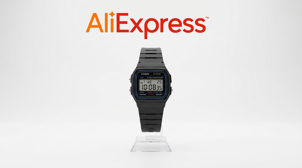 AliExpress дээрх Casio F-91W цаг худалдан авах гарын авлага